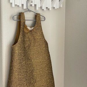 H&M Shimmering Gold Formal Kids Dress